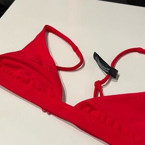 Ark Swimwear NWT Red Bralette Bikini Top